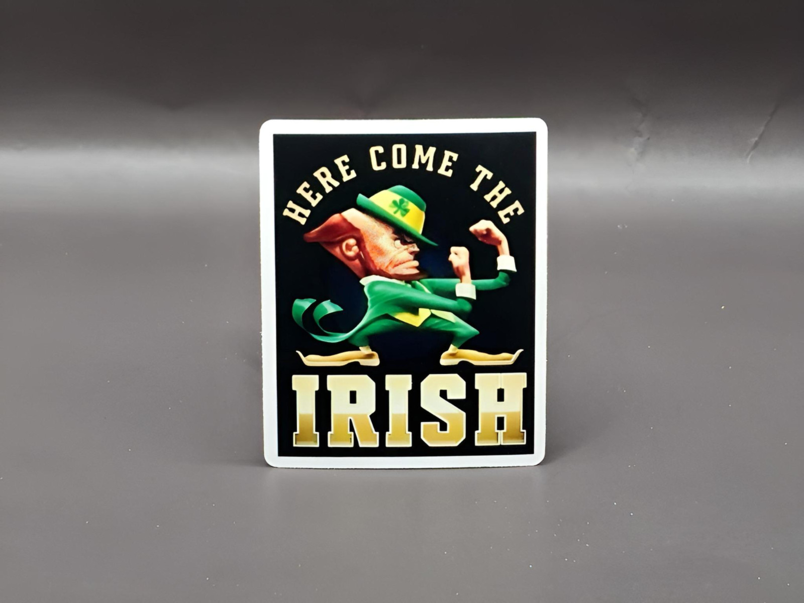 Notre Dame Fighting Irish Inspired Stickers NCAA Football De