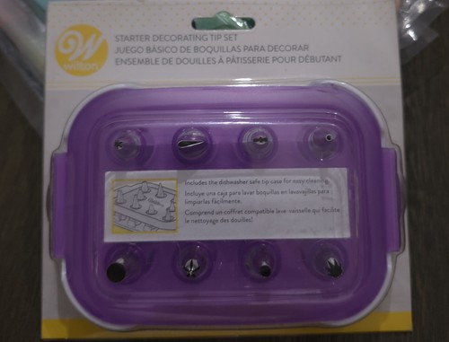 NEW WILTON 8 TIPS STARTER DECORATING TIP SET - 第 2/3 張圖片