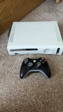 Microsoft Xbox 360 White Console, Non-HDMI, With Controller