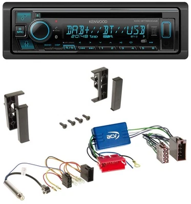 Kenwood Bluetooth DAB CD MP3 USB Autoradio für Audi A2 A3 8L A4 B5 A6 C5 Aktivsy - Bild 1 von 4