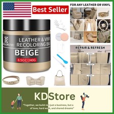 Leather Recoloring Balm 8.5oz Leather Repair Kit for Furniture Car  More