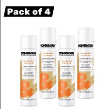 4x Toni & Guy Damage Repair Conditioner Fibre Strengthening System 250ml