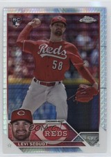 2023 Topps Chrome Update Prism Refractor Levi Stoudt #USC13 1ht8