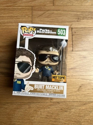 Funko Pop Television Parks & Recreation Burt Macklin 503 Chris Pratt