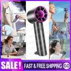 Portable Handheld Turbo Fan with Ice Cooler Rechargeable Summer Outdoor Cooling