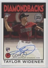 2021 Topps Update 1986 Topps Baseball Taylor Widener #86B-TW Auto 14im
