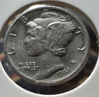 1944-D 10C Mercury Dime Nice Old Silver Coin