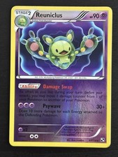 Reuniclus 57/114 - Black & White - Reverse Holo Rare - NM