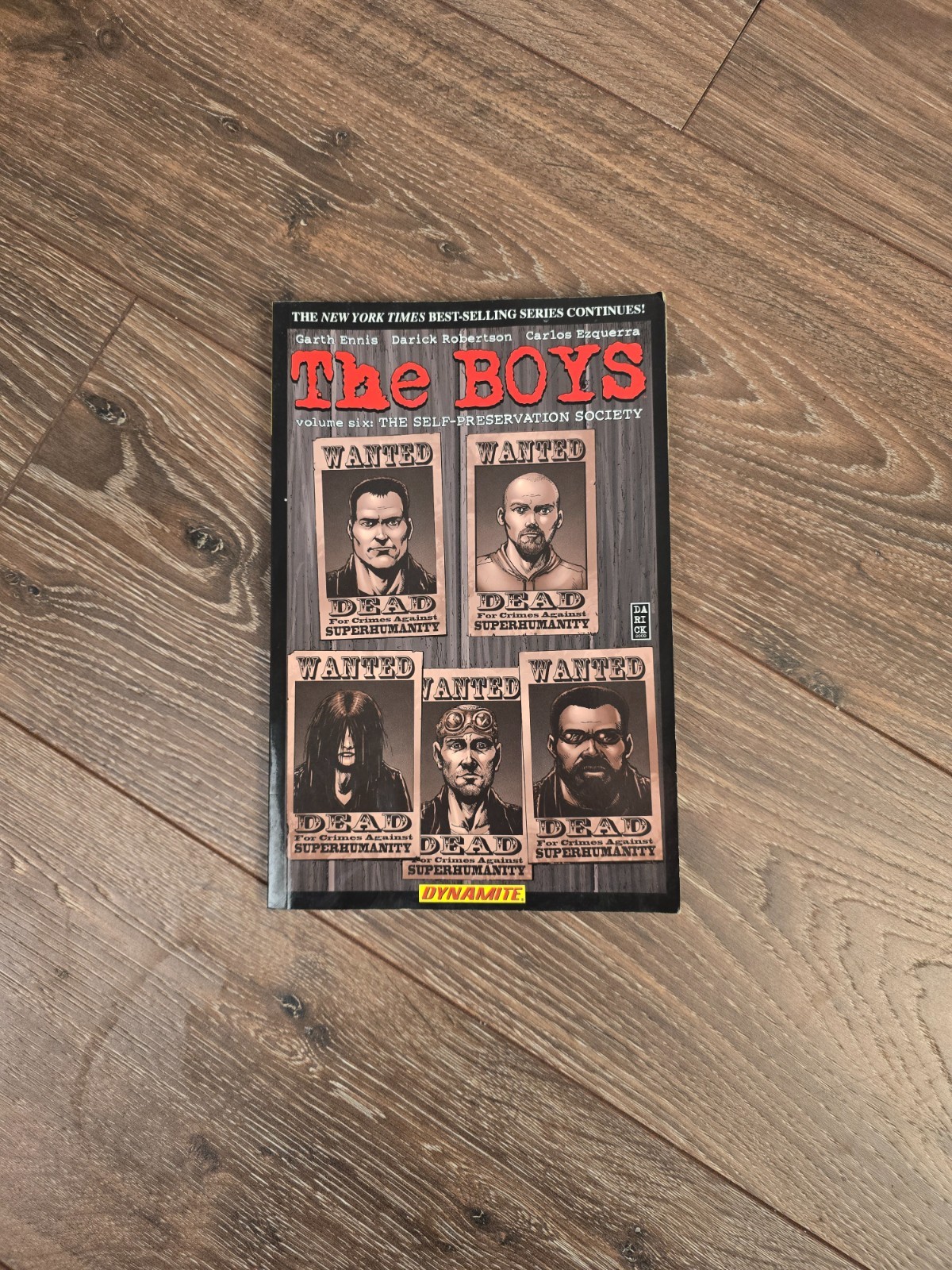 The Boys Volume 6 Self Preservation Society Paperback Garth Ennis Comic TP NM!