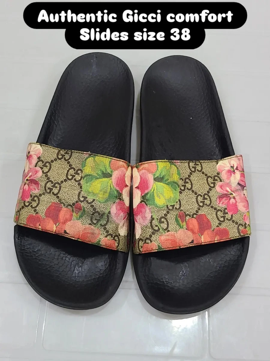 Gucci Floral Slide Sandals for Women for sale | eBay
