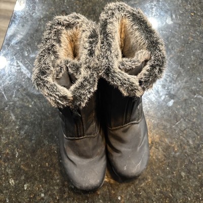 Basic Editions Black Snow Boot Size7 USA