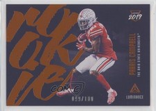 2019 Panini Luminance Luminary Orange 99/100 Parris Campbell #L10 0ns7