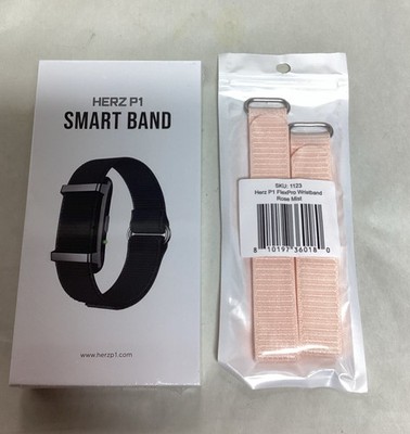 Smart Band Fitness Tracker Heart Rate Sleep Stress Steps 30 Day Battery Herz