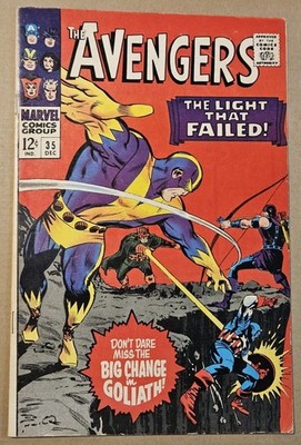 The Avengers #35 (Marvel Comics December 1966) FN-/FN