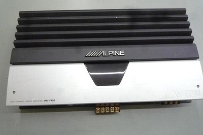 アルパイン ALPINE 5ch パワーアンプ MRV-F450 Alpine MRV-F450 V12 Series 5ch Car Amplifier 850W Max Bridgeable