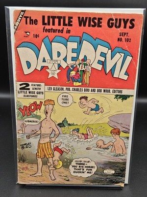 Daredevil #102 Charles Biro Little Wise Guys - 1953 Lev Gleason / FREE SHIPPING 