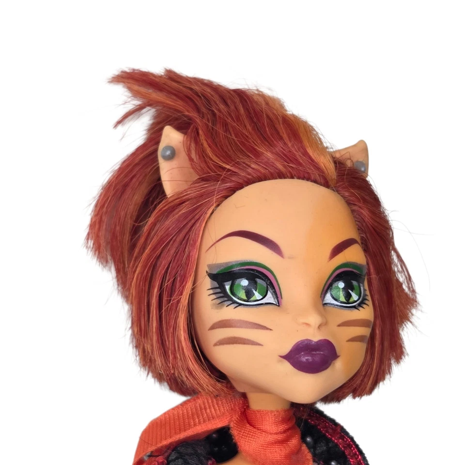 Cartera Mattel Monster High Toralei Doll First 1st Wave G1 2011 Pet Stand Foto 4 de 4