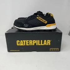 Caterpillar Venward Safety Composite Toe Blk/Yellw Shoes Women's Size 6