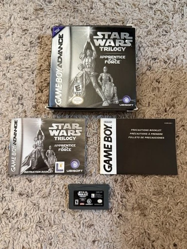 Nintendo Gameboy Advance Star Wars Trilogy: Apprentice of the Force CIB *Clean*