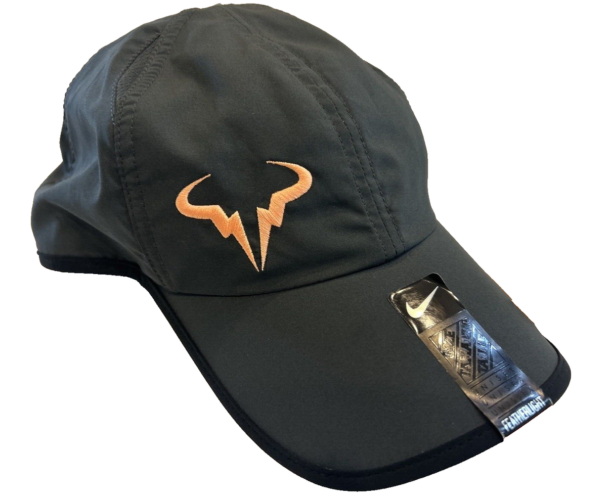 NEW! 2011 NIKE Men's Rafa Nadal Bull Tennis Hat-Anthracite NEW! 2011 NIKE Men's Rafa Nadal Bull Tennis Hat-Anthracite