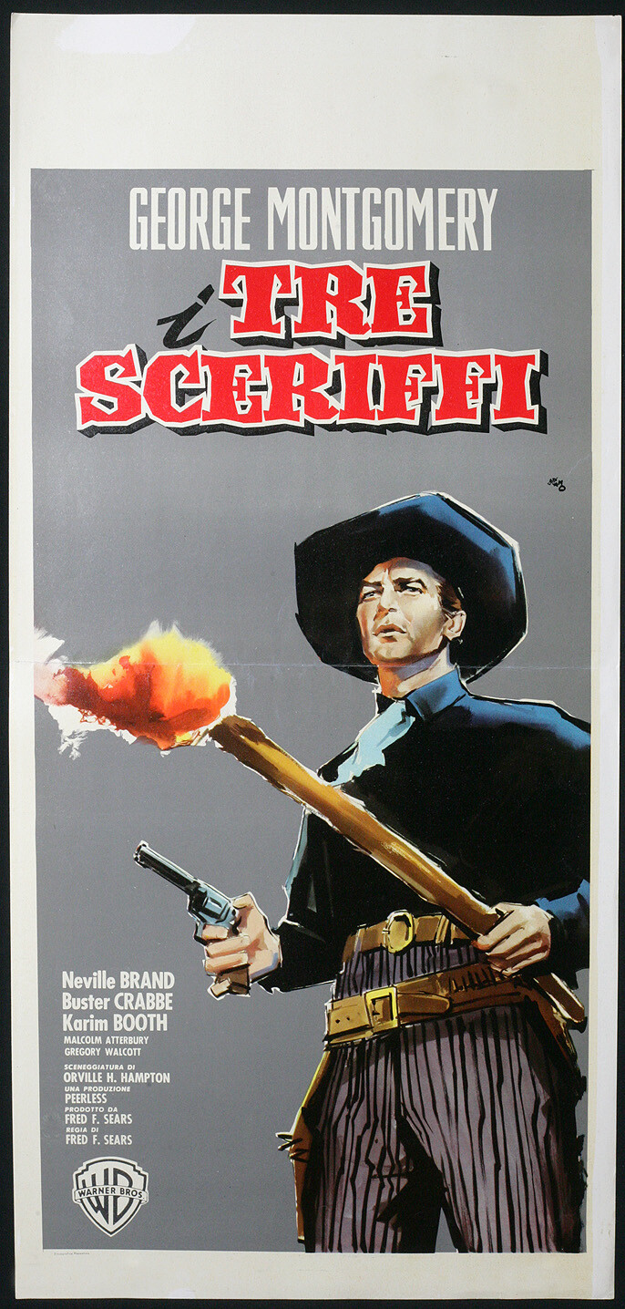 Locandina di I tre sceriffi (1958)