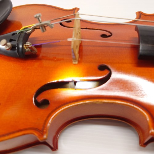 Suzuki Violin No.280 1/2 Size Anno 1980 Bow Case Vintage Item made in Japan - Picture 15 of 24