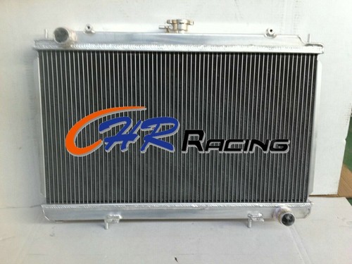52mm 3Core Radiator & Fan for Nissan Silvia S14 S15 SR20DET SR20 - Picture 3 of 9