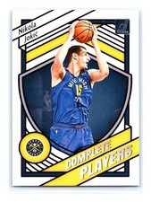 2020-21 Donruss Basketball #20 Nikola Jokic Complete Players Denver Nuggets