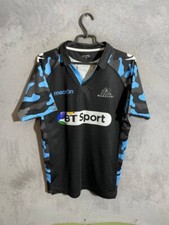Glasgow Warriors Jersey Authentic Player Issue Rugby Union Shirt Macron Men SZ M