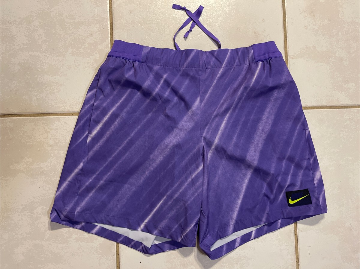NIKE New York Court Flex Ace All Over Print Tennis Shorts CJ3298-550 Men’s 2XL