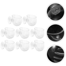 8Pcs Hydroponic Flower Pot Acrylic Cup Fish Tank Accessory Aquarium