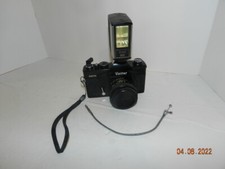 Vivitar 220/SL 35mm Film Camera  Lens Bundle flash 152 strap