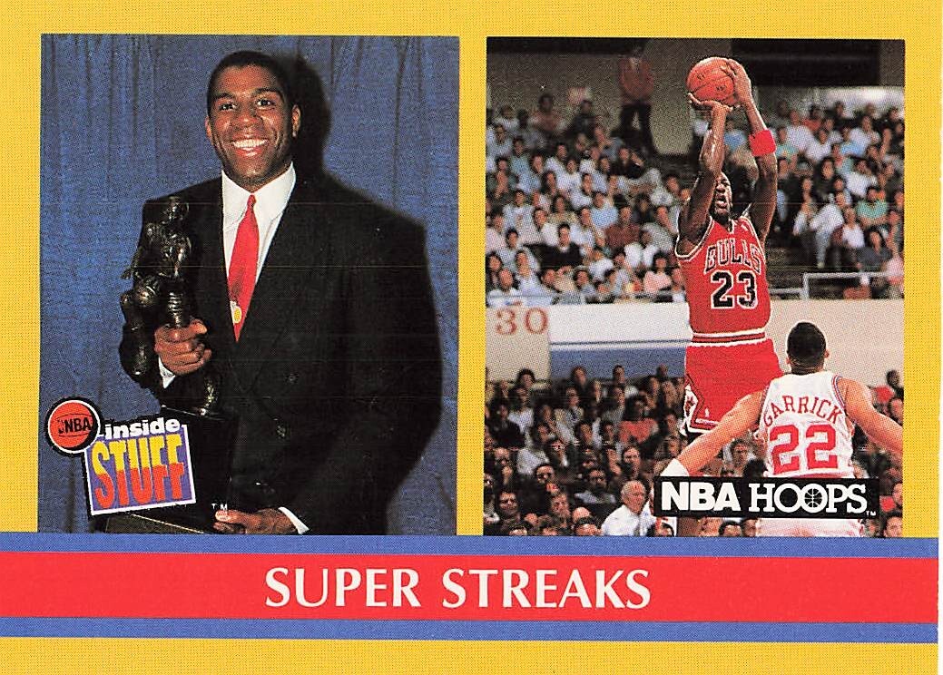 1990-91 Hoops #382 Michael Jordan/Playground