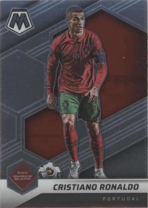 激レア　panini トレーディングカード　ロナウド 2021-22 Panini Mosaic FIFA Road to World Cup Cristiano