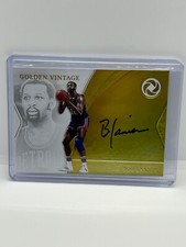 2018-19 Opulence Bob Lanier Golden Vintage On Card Auto Card /25 SSP