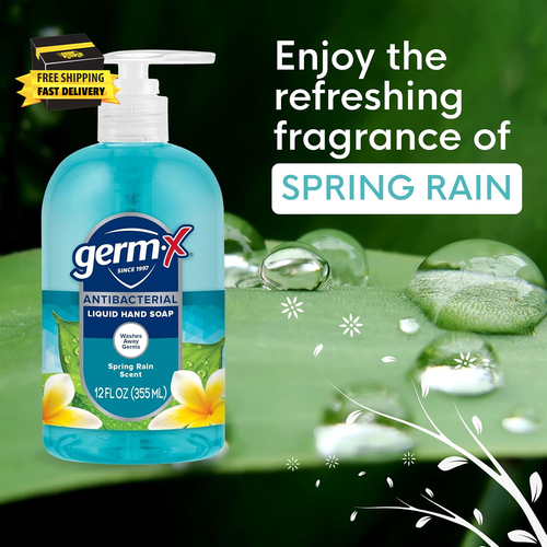 Antibacterial Hand Soap, Moisturizing Liquid Hand Wash for Kitchen or Bathroom, - Picture 4 of 8