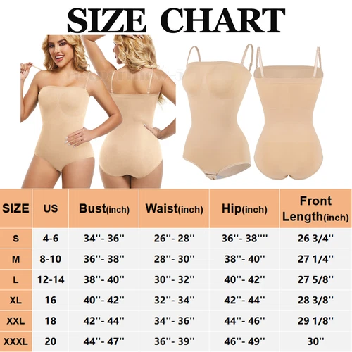 Bauchkontrolle Bodysuit Slip Sculpting Shaper Tank Top Bodys Snatched Waist - Bild 62 von 66