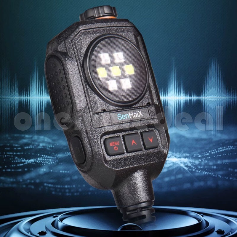 SenHaiX Walkie Talkie Microphone Mic+Type-C Connector+Hook
