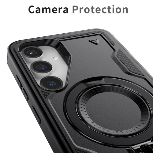 For Samsung Galaxy S24/Plus/Ultra/FE Kickstand Case Cover Privacy Tempered Glass - 第 7/60 張圖片