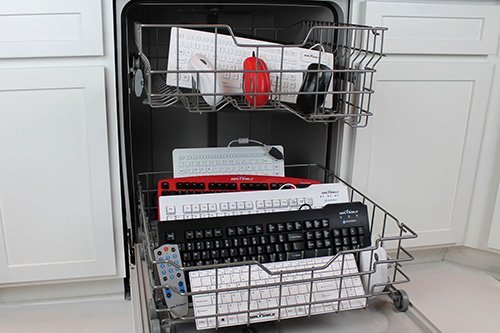 Slim Seal Waterproof 5-in-1 Universal Remote Control - Dishwasher Safe & Antimic