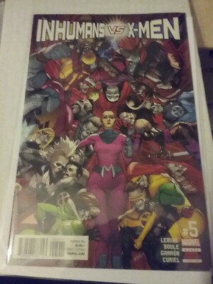 IvX (2016 Marvel) Inhumans vs. X-Men #5  Published Apr 2017 by Marvel.