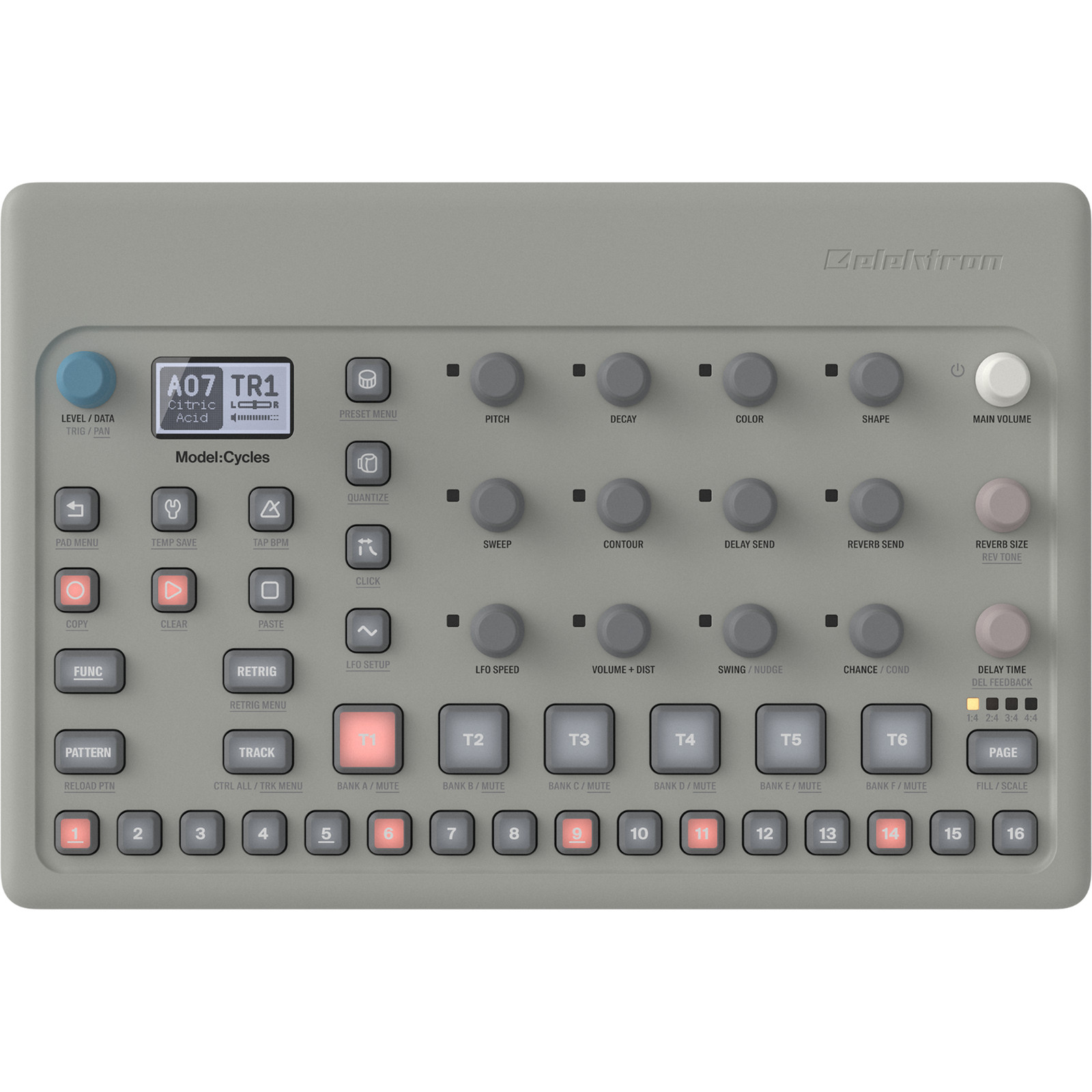 Elektron MODELCYCLES 6 Track FM на основе Groove Box 54090₽