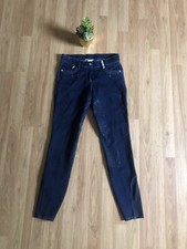 Pantalones de equitación Covalliero BasicPlus Alma agarre completo azul marino para mujer talla 6 EE. UU. 36 UE
