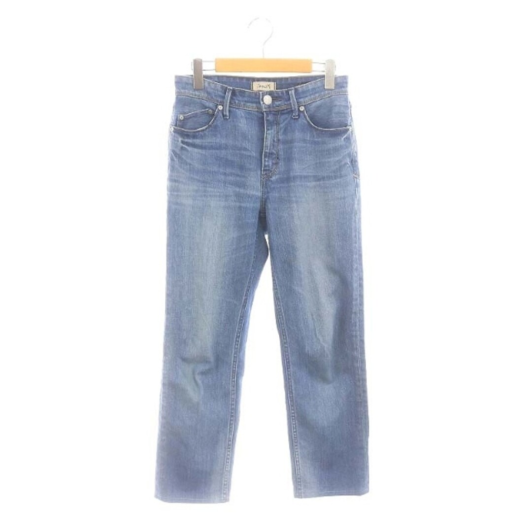 Yanouk YANUK ANNETTE Denim Pants Jeans Tapered Slim Damaged 25 
