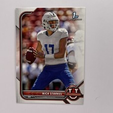 2022 Bowman U University Nick Starkel Base Paper 1st Bowman #42