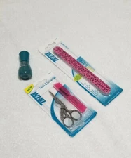 ✅ TRIM Eye Lash Brow Kit Salon Boards Fine / Grit And Essence Nail Polish