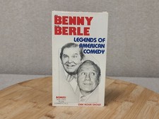 Jack Benny Milton Berle Legends of American Comedy VHS Video Cassette 1990