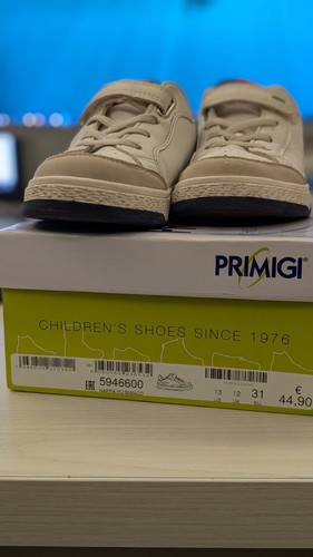 Sneakers da bambino bianco Primigi 31 bambino - Foto 5 di 5