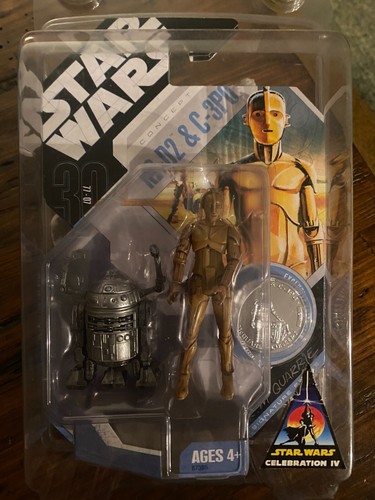 STAR WARS 30th Anniversary McQuarrie Concept C-3PO & R2-D2 w/ Coin & STAR CASE - 第 1/2 張圖片