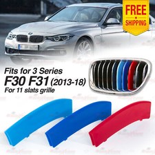 MPower Farbe 11 Lamellen Niere Kühlergrill ABDECKUNG für BMW 3er F30 F31 2013-18